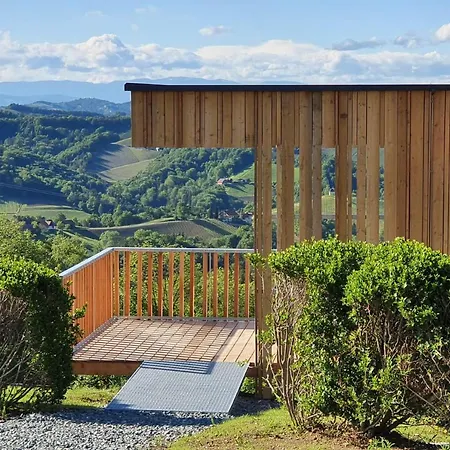 Wurzenberg Hotel Lodges Suedsteiermark Деревянный коттедж Гамлиц