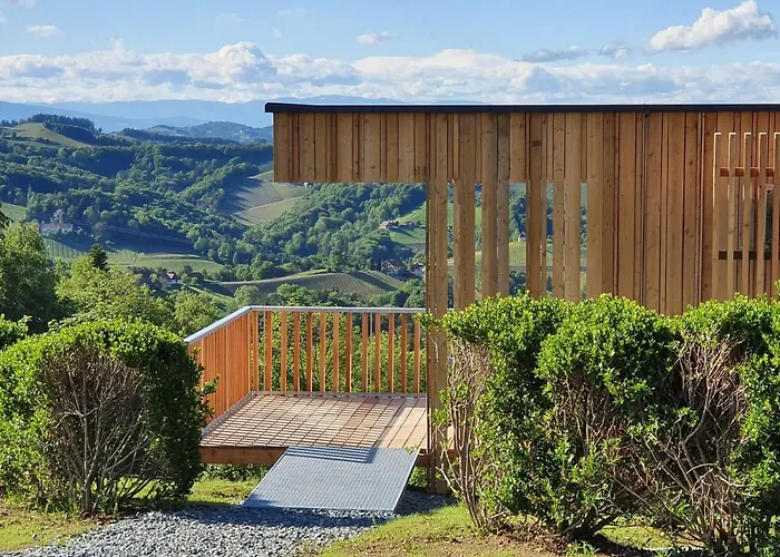 Wurzenberg Hotel Lodges Suedsteiermark Деревянный коттедж Гамлиц