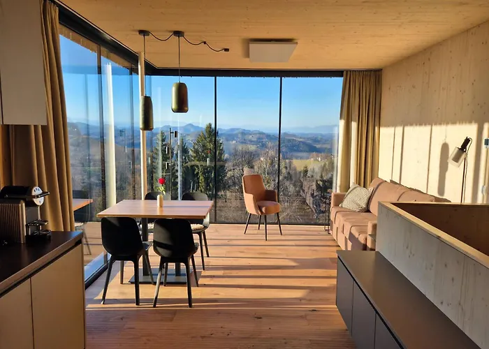 Деревянный коттедж Wurzenberg Hotel Lodges Suedsteiermark